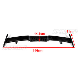 Alerón Trasero Estilo Fibra de Carbono/Negro para Toyota Camry SE XSE L LE XLE para Honda Accord 10ª Generación 2018 2019 2020 2021 - Product Image 6