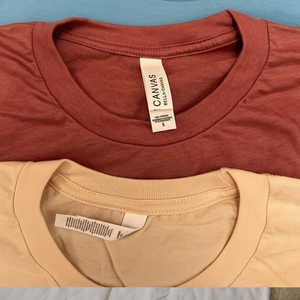 T-shirts en coton/bambou BELLA+CANVAS 3001CVC respirants et à séchage rapide pour hommes et femmes - Product Image 1