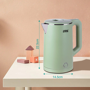 กาต้มน้ำไฟฟ้า Winning Star ขนาด 1.5 ลิตร สแตนเลส ปิดอัตโนมัติ ป้องกันการต้มจนแห้ง - Product Image 3