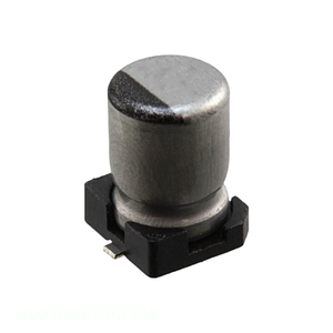 ตัวแทนจำหน่ายอย่างเป็นทางการ ตัวเก็บประจุอลูมิเนียม 1uF 20% 50V SMD UUA1H010MCL1GS แบบติดตั้งบนพื้นผิว - Product Image 1