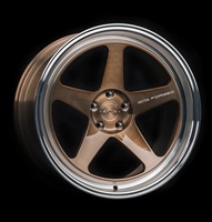 Jantes 2 pièces 5*120 en alliage d'aluminium forgé sur mesure, super concaves, pour voitures de sport 911 M3 M4