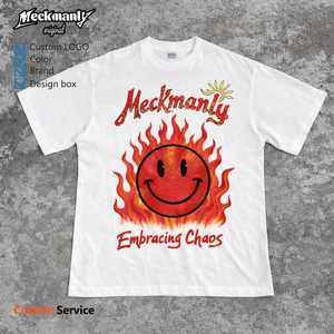 เสื้อยืดคอกลมแขนสั้นพิมพ์ลายสกรีนด้านหลังสำหรับผู้ชาย ผ้าฝ้าย 100% ทรงปกติ สวมใส่สบาย เป็นมิตรกับสิ่งแวดล้อม ระบายอากาศได้ดี น้ำหนัก 300 กรัม - Product Image 3