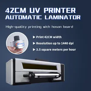 Toowin Uv Dtf Printer Drucker Transfer laminazione Uv Dtf Cup Wrap Sticker Printer 3 In 1 A2 Sticker Glue Spray Printer Machine