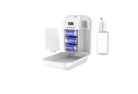 Diffuseur d'huiles parfumées électrique mural USB sans eau, mini, en plastique, à piles, pour toilettes et salles de bain, longue durée, 1 an