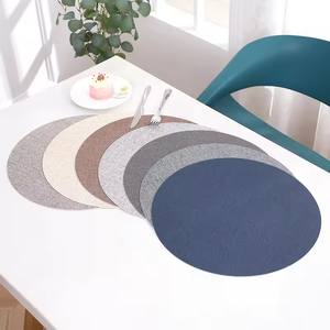 مفارش طاولة مستديرة مقاومة للماء وغير زلقة بألوان وأحجام مخصصة على الطراز الاسكندنافي - Product Image 4