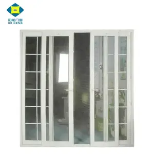 Portes et fenêtres coulissantes de luxe en PVC résistant aux chocs et aux ouragans