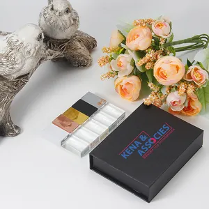 Free Colorful Logo Customized USB Flash Drive Crystal Pen Drive Gifts Memory Disk 128GB 64GB 32GB 256MB With Black Box