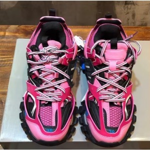 Zapatillas Deportivas de Lujo de Calidad Original 2025 para Hombre y Mujer, con Luces 3.0, Plataforma Triple Blanca, Diseño Track 3 - Product Image 1
