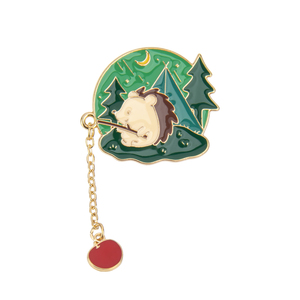 Biểu Tượng Tùy Chỉnh Breastpin Biểu Tượng Kim Loại Thiết Kế Nhãn Pin Ve Áo Động Vật Sáng Tạo <span class=keywords><strong>Corgi</strong></span> Mèo Kim Loại Huy Hiệu Trâm Cài Pins Broches Phụ Nữ - Product Image 3