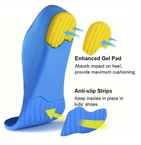 Semelles orthopédiques en gros pour enfants : soutien de la voûte plantaire, correction des pieds plats, soins des pieds, semelles orthopédiques pour chaussures d'enfants - Product Image 1