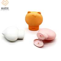 Flacon de crème et lotion pour enfants de 60 ml et 120 ml avec étiquettes personnalisées, flacon en plastique PE à presser pour masques faciaux et shampooings, ouverture facile