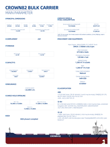Buque de Carga a Granel, Producto 12800 DWT, Buque Portacargas, Buque de Carga Seca en Venta - Product Image 6