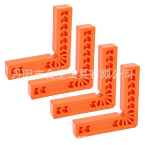 Règle d'angle droit en plastique en forme de L pour le travail du bois, avec marquages à 22,5 et 45 degrés pour une mesure précise - Product Image 3