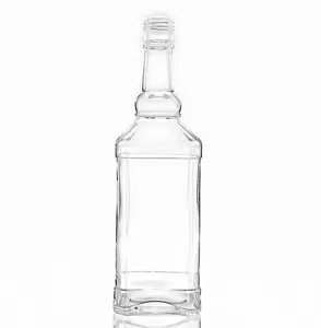 300ml 500m 750mll 1000ml 1500ml vodka usado 30mm pescoço tampa de rosca clara de garrafas de vidro