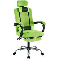 Chaise de bureau ergonomique en maille, réglable en hauteur, pivotante et inclinable, avec repose-pieds, vente en gros d'usine