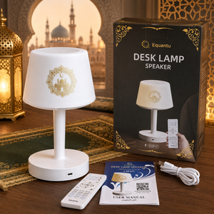 Lámpara de Noche LED de Escritorio SQ917 con Reproductor de Corán Controlado por Aplicación, Altavoz de Corán Árabe de Siete Colores con Bluetooth MP3 - Product Image 5
