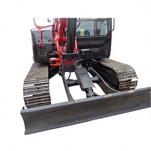 Excavatrice sur chenilles Yanmar VIO80-6 d'origine japonaise, 99 % neuve, mini-excavatrice hydraulique de 8 tonnes pour usage agricole et domestique, faible nombre d'heures de fonctionnement - Product Image 1