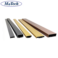 Service OEM, extrusion d'aluminium sur mesure, pièces en profilés d'aluminium extrudés