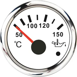 Instrumento de J-YV00220, medidor de temperatura de aceite para grupo generador de vehículos diésel automotrices con función de alarma