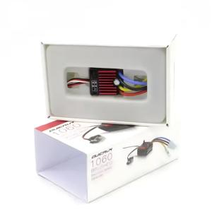Contrôleur de vitesse électronique étanche <span class=keywords><strong>HobbyWing</strong></span> <span class=keywords><strong>QuicRun</strong></span> 1060 <span class=keywords><strong>60A</strong></span> à balais pour voiture RC 1/10, accessoires de drone - Product Image 4