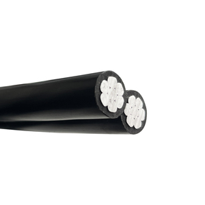 Nom de code Bloodhound 1/0-7 AWG conducteur en aluminium duplex câble aérien ABC XLPE isolation 0.6/1KV ACSR - Product Image 3