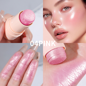 Toptan Yüksek Kaliteli Su Geçirmez Vücut Yüz Kozmetik Simli Parlak Jöle Aydınlatıcı Stick Makyaj Kalemi - Product Image 5