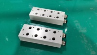 Buon prezzo valvola solenoide blocco 3v210-08 1/4 npt 12v 24v 220v aria elettrico pneumatica 3 vie collettore elettrovalvola 24v