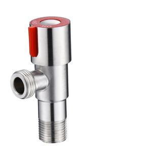 Válvula angular manual de latón de 1/2 pulgada para agua fría y caliente, válvula triangular para calentador de agua doméstico con característica antideflagrante para inodoro - Product Image 5