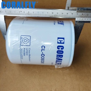 ไส้กรองน้ำมันเครื่องดีเซล LF3830 P502008 BD7028 สำหรับรถบรรทุก ประสิทธิภาพสูงในการกรองน้ำมันหล่อลื่น - Product Image 2