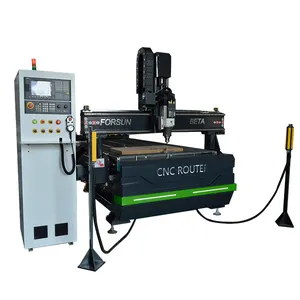 Syntec מוצרים חמים פופולרי סוג CNC נתב עם bt30 atc מחליף cnc נתב מכונת עבור עץ