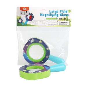 Loupe en bois pour enfants jouet maternelle zone matériel enfants Science expérience Observation capacité formation - Product Image 4