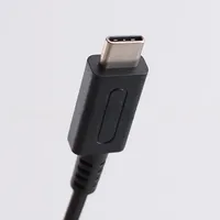 Câble de charge Type-C de 1,8 m pour SNES pour console de jeu SFC, chargeur d'alimentation PD, câble de charge noir