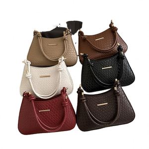 Bolsos de hombro de piel de vaca de grano superior para mujer, bolsos tipo cubo de gran capacidad, bolsos casuales de moda. - Product Image 1