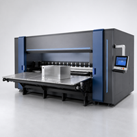 Centre de pliage flexible CNC entièrement automatique pour panneaux de moteur, haute productivité, pour la fabrication d'armoires et de boîtiers en tôle