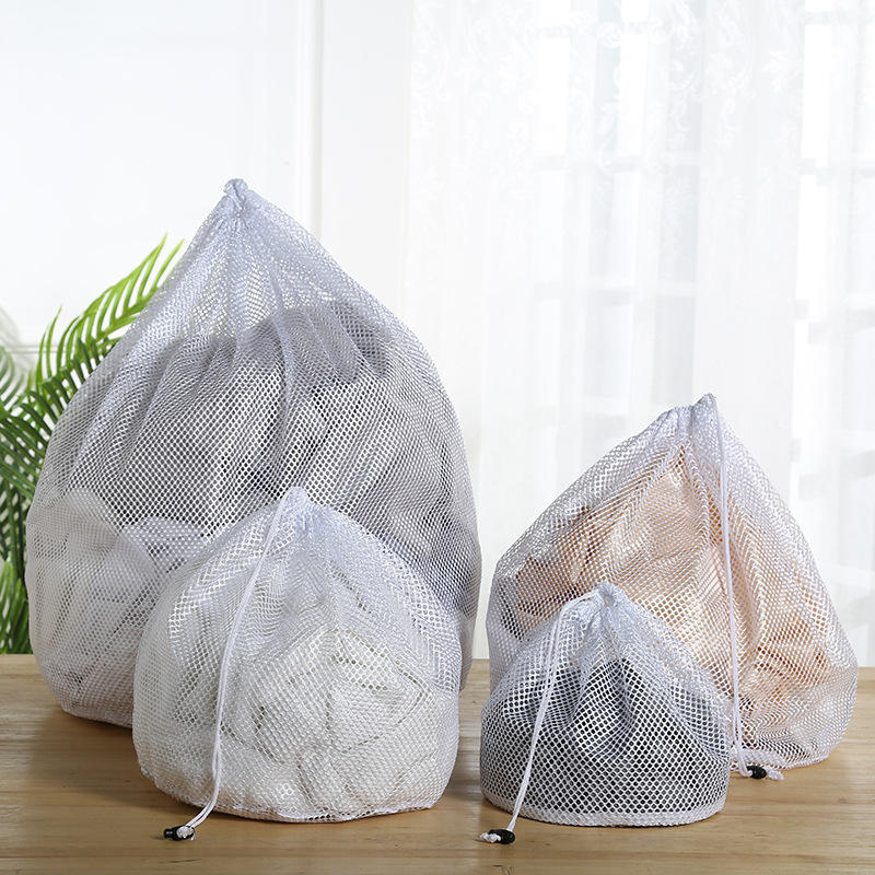 Malla gruesa blanca tipo "ojo de perdiz" de 60*80