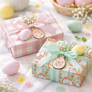 Vente directe d'usine, œufs de Pâques personnalisés avec un revêtement anodisé pour emballages festifs en papier. - Product Image 5
