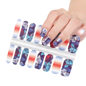 Huizi Nieuwe Amerikaanse Onafhankelijkheidsdag Design Nagelstickers Nageldecoratie Vlag Nagelstickers - Product Image 2