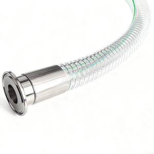 Tuyau de fil d'acier de qualité alimentaire en PVC Transparent insipide convoyage lait bière confiture chargement rapide mandrin <span class=keywords><strong>tube</strong></span> de fil d'acier - Product Image 1