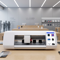 Máquina de Corte de Protectores de Pantalla UgoodCut CS310 con WiFi, Bluetooth, Pantalla Táctil de 5.5 Pulgadas, Alimentación Automática, Base de Datos en la Nube de Más de 45000 Diseños, para Hidrogel, TPU y EPU