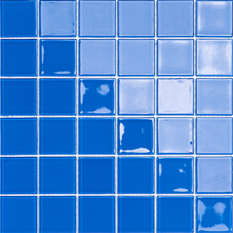 4808 mosaïque de verre bleu