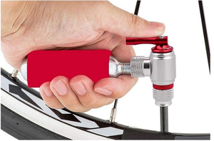 <span class=keywords><strong>Inflador</strong></span> de <span class=keywords><strong>CO2</strong></span> Recargable Portátil Mini para Bicicleta, Bomba de Neumáticos con Presión de 80-130 PSI y Manómetro - Product Image 4