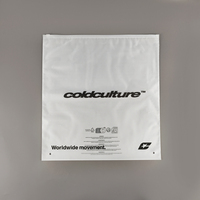 Sac à fermeture éclair avec logo personnalisé - Transparent avec finition mate - Idéal pour ranger les vêtements, les accessoires ou les gadgets technologiques - Sécurisé et réutilisable