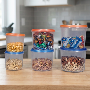 Food Grade PP Plastic Kitchen <b>Storage</b> Pails Airtight <b>Stackable</b> <b>Containers</b> Injection Molding BPA Free for Single Dry Food - Product Image 4