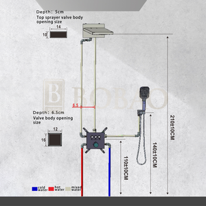 Термостатические смесители для душа, 3 функции - Product Image 6