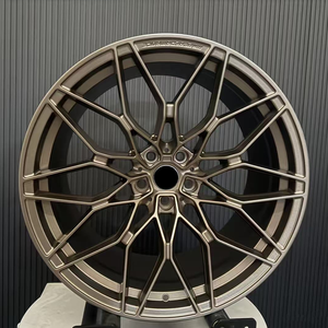 Vente en gros d'usine - Jantes forgées 18 19 20 21 22 pouces - Bronze mat - Jantes en alliage sport - Jantes monobloc personnalisées légères pour BMW - Product Image 2