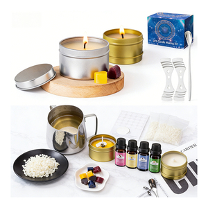 Frasco vacío para velas con tapa blanca, empaque de lujo para programas de evaluación de muestras de cera de aromaterapia - Product Image 6