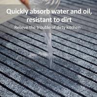 Anti Slip Kitchen Mat Floor Carpet DIY Absorb Oil Kitchen Rugs Doormat Long Hallway Runner Rug Bath Mat Entrance Easy to Clean