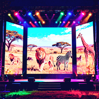 Pantalla LED Móvil para Eventos, Panel de Visualización Personalizado de Fácil Instalación, P2 P2.6 2.9 P3.91 P4, para Interiores y Exteriores, Alquiler, Escenario Móvil