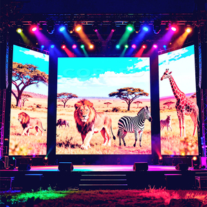 Écran LED mobile pour événements, installation facile, mur vidéo personnalisé P2 P2.6 P2.9 P3.91 P4, panneau d'affichage mobile intérieur/extérieur pour location et scène. - Product Image 1