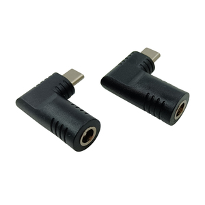 <span class=keywords><strong>Adaptateur</strong></span> de charge 65W 90 degrés, prise <span class=keywords><strong>femelle</strong></span> 5,5*2,1 mm vers <span class=keywords><strong>USB</strong></span> 3.1 Type C mâle, connecteur de charge Type C, nouveau - Product Image 4